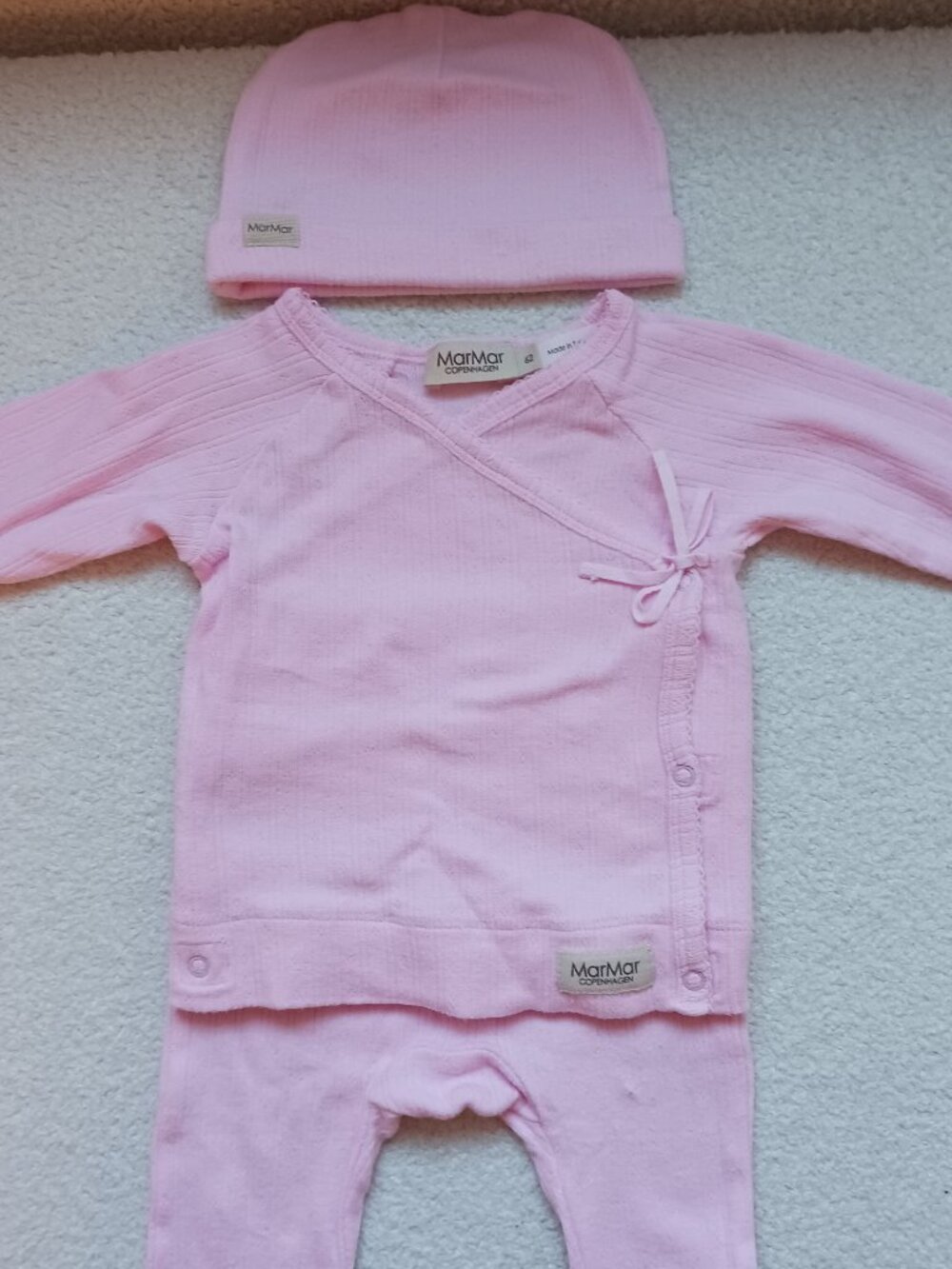 Marmar Copenhagen Cotton Candy Pink Pointelle 4 Pc Set